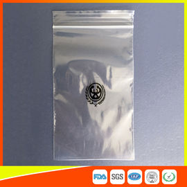 China Kleine Plastikverpackungs-Taschen mit Reißverschluss für die Hardware-Produkte mit LOGO gedruckt fournisseur