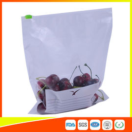 China Reißverschluss-Spitzenplastiknahrungsmittelspeicher-Taschen mit Schieber, luftdichte Speicherreißverschluss-Taschen fournisseur