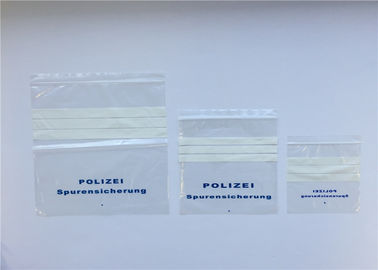 China Kundenspezifischer Minizipverschluss-Plastiktaschen/abbaubares Zipverschluss-Beutel-Gravüren-Drucken fournisseur