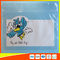 Wiederverschließbare Speicher-Taschen LDPE mit Reißverschluss für kosmetische Verpackung mit buntem Kasten fournisseur