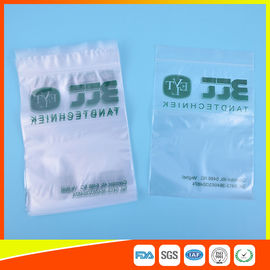 China Freundliche wiederverschließbare kleine versiegelbare Plastiktaschen Eco, klare Plastikzipverschluss-Taschen fournisseur