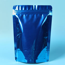 China Nahrungsmittelgrad-Tee-Verpackentaschen, lamellierte Moisure-Beweis-Folien-Kaffee-Taschen mit Reißverschluss fournisseur