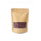Kundenspezifischer wiederversiegelbarer Kraftpapier-Kaffee-Verpackentaschen-Nahrungsmitteltaschen-Beutel mit Reißverschluss fournisseur