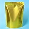 Kundenspezifisches Goldverpackende kaffeebohne, stehen oben Verpackenbeutel mit Ventil fournisseur